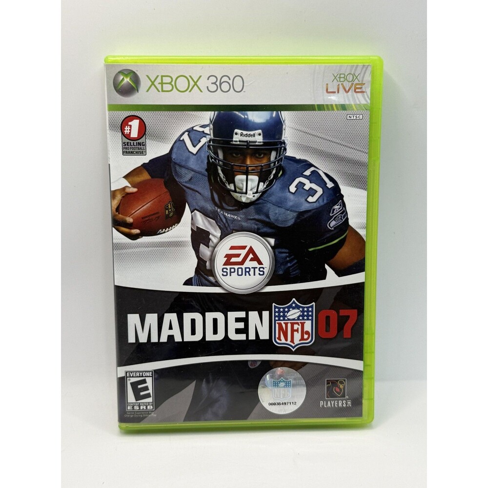 Madden NFL 07 Microsoft Xbox 360 Game Tested E Everyone 2006 EA Sports Football